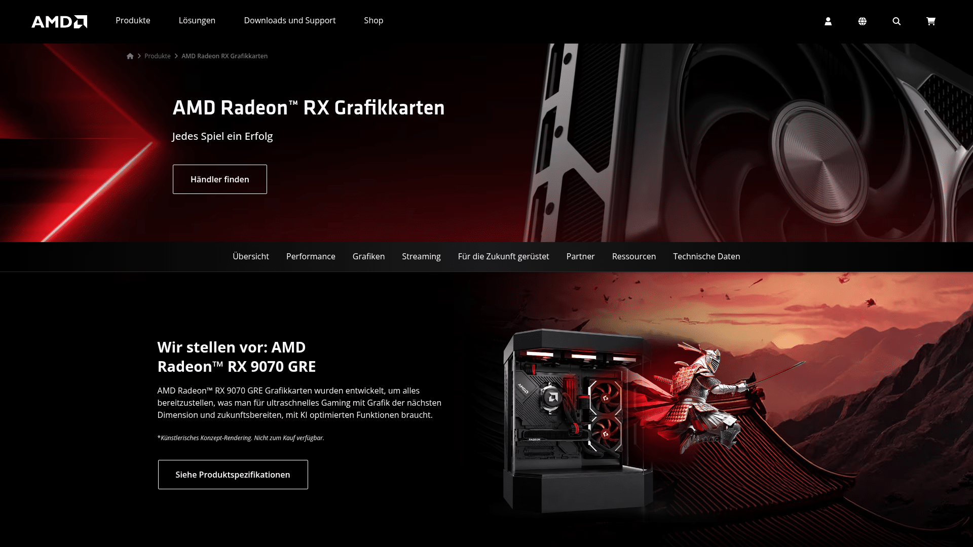 3. AMD Radeon, Preis-Leistungs-Tipp für viele Gaming-PCs Homepage
