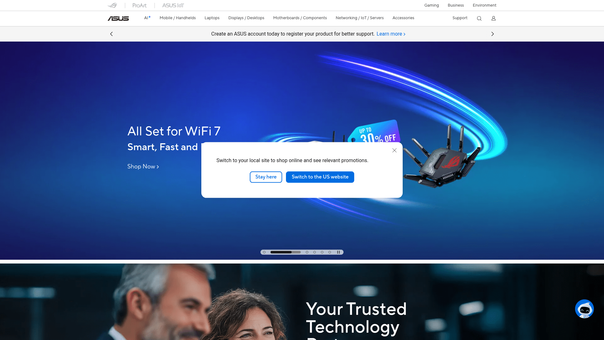 ASUS ROG Swift OLED PG32UCDM3 Homepage