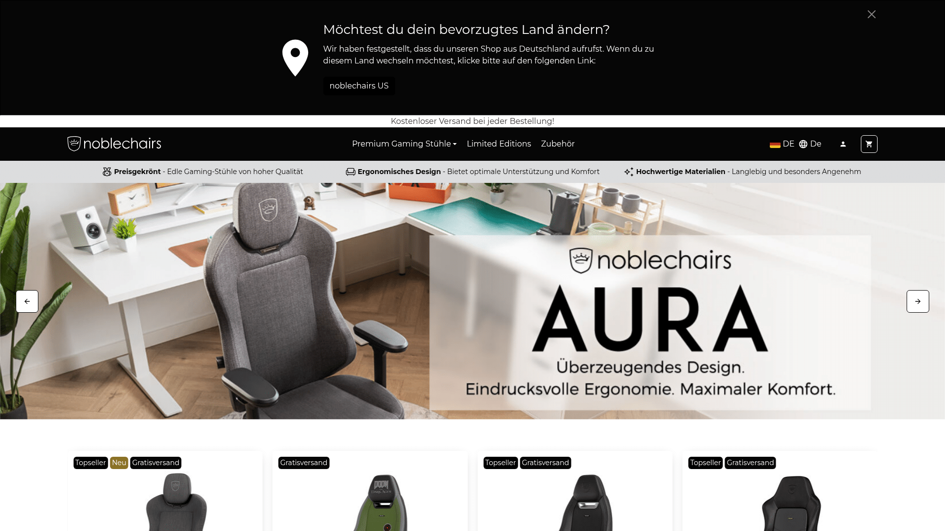 Auf einen Blick Homepage