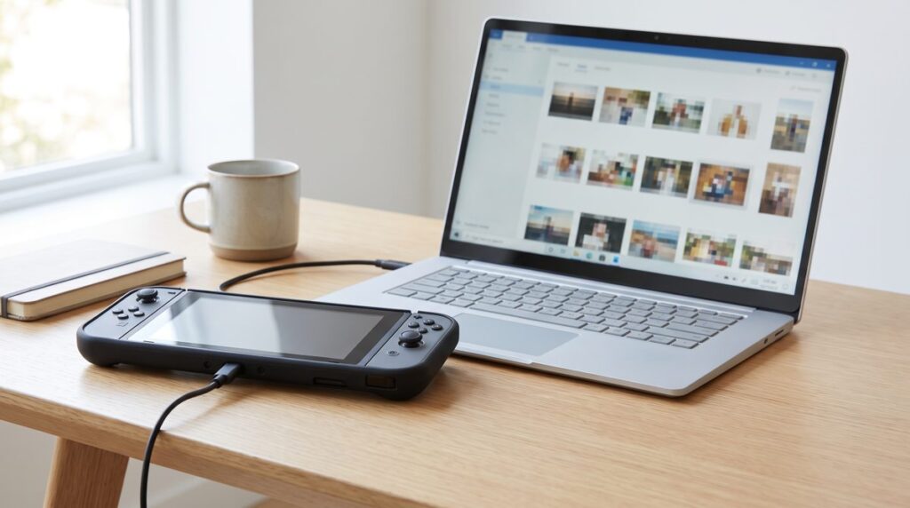 Nintendo Switch Screenshots auf PC übertragen: Per USB ohne Umwege