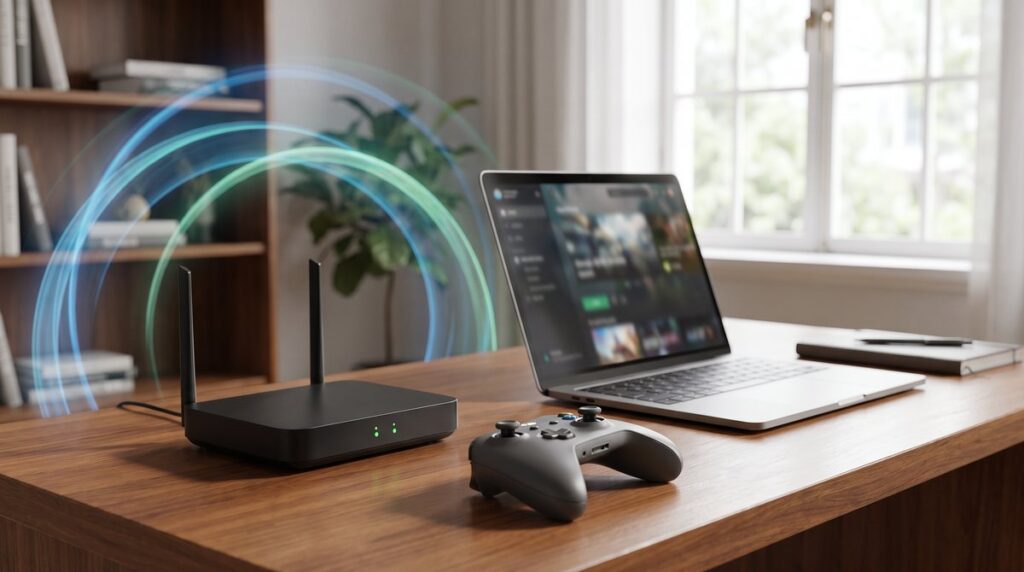 WLAN 2,4 oder 5 GHz fürs Gaming: Reichweite, Ping und Gerät richtig einordnen